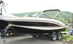 2016 Sea Ray 19SPXRed Sport GraphicsBlack Bottom and Black Hull SidesBlack CanvasECT 4.3L MPI A1 (220 PHP) Stern DriveCaptain's PackageSelect Package - CognacCockpit Cover with Tonneau CoverCockpit Flooring (Infinity Woven) - CognacSwim Platform Mat -