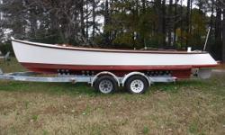 NEW WINTER PRICING!!- - MOTOVATED OWNER SAYS BRING OFFERS!!!
PINTAIL - Hooper Island Pintail, built at Chesapeake Bay Maritime Museum in St. Michaels, Md. by the Apprentice for a Day Program, headed by and supervised by the CBMM shipwright. Features a