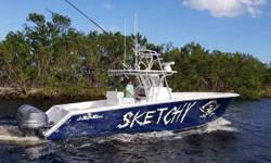 (LOCATION: Miami FL) The SeaHunter 35 Tournament features center console, and triple Yamaha 300s. This your optimum go-fast fisherman, a great looking boat, a full-featured boat, and a very fast boat. She has a big cockpit, lots of features, and tons of