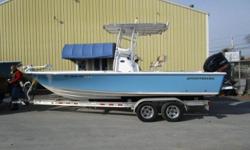 2018 Sportsman Masters 227
Pre-Owned 2018 Sportsman Masters 227 Bay Boat, VF200LA with Jack Plate Yamaha Outboard, Extended Engine Warranty until 02/19/2022, Venture Trailer, Ice Blue Hull with White Bottom, Sport Package, Light Hull Color, Deluxe Top