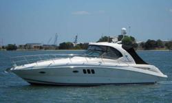 2008 Sea Ray 380 SUNDANCER The 380 Sundancer with the unmistakable lines that can be seen from a mile away. This vessel has been maintained by MarineMax from day one. Full annual service on engines and generator done in April of this year. Fresh new