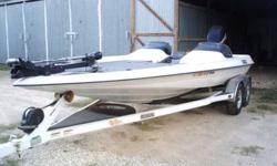 Wholesale Marine 21 2002 Gambler 21, With 250 horsepower Mercury motor, trim tabs, jack plate, full covers, tackle storage, live wells, fish box, rod holders, Humminbird depth gauge, comes with tandem axle steel trailer with swing tongue. Make