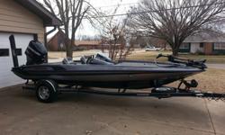In excellent condition. Has been VERY well taken care of.2012 Stratos VLO 189150 Mercury OptiMax ProHydraWave8 foot PowerPoleHDS 7 Gen 2 fish finderHamby protectorHot FootLocated in Stillwater, OKContact Matt @ (405)880-oh oh oh eight if interested.More