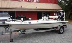 2007 Ranger 183 Ghost powered by an Evinrude H.O. 150HP E-tec Engine. This is the ultimate flats fishing machine. With a huge forward and aft fishing deck joined by a port and starboard 11? gunwale cap. Nicely appointed with Lowrance GPS/Fish Finder,
