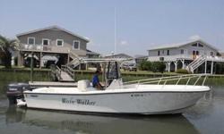 1992 Mako 261 B This 26? Mako was repowered in July of 2001 with Yamaha 200hp engines, gauges, and throttles. Besides the major engine upgrade the owners have installed a custom t-top, newer Garmin GPS/Chartplotter, rebuilt the trailer, and rewired and