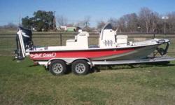 Wholesale Marine 2009 20' Gulf Coast With a 140hp 4 stroke Suzuki motor, bimini, jack plate, live well, fish box, leaning post, GPS, 6' power pole, trolling engine, dual battery w/ charger. Comes with tandem axle alum trailer. Make offer......... Call