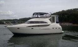 2008 Meridian 408 MOTOR YACHT Freshwater***Excellent Shape***Diesel Engines Only 190 Hours!!! 2008 Meridian 408 Motor Yacht on Lake Lanier. Powered by Twin Cummins Diesel 425 QSB Engines, only 190 hours! This freshwater Motor Yacht is loaded with