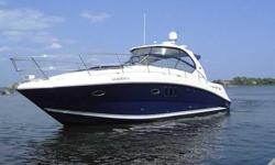 2008 Sea Ray 380 SUNDANCER This 380 Sundancer is a very unique sport yacht. It is one of the few 2008 380 Sundancer model's that was equipped with Cummins Zeus drives. With just under 200 hours on the engines, this boat is ready for some cruising. With