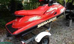 PRICE DROP!i have a :1999 seadoo gsx limited jet ski for sale951 cc two strokearound 65 original hours!has aftermarket impeller wear ring intake grate and fly racing carb coversred ski w black bottomnsuper clean! engine is super clean as wellalways ran