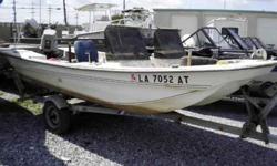 The Boat Yard Inc. 16' Saber Fantail 16' Saber Fantail,solid little boat, Fantail , troll motor,70hp Evinrude runs well, galv trailer, for more info call Ruben A Ramos at 504-236-0119 or e-mail: (click to respond)Listing originally posted at
