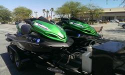 Kawasaki Ultra 300X 2012 Green. It is completely stock never modified raced or abused. It is as close to new as you can get without the insanity of the new price.41 hours, in Green