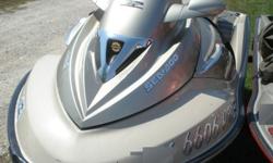TWO Jet skis a 2005 SEA DOO BRP RXT 4-TEC SUPERCHARGED IC JET SKI; 11' IN LENGHT, 215HP, CLOSED LOOP COOLING SYSTEM, HYDRO-TURF FLOOR.This jet ski has some scratches,and scuffs, runs great an very FAST!!! The other jet ski is a 2003 BOMBARDIER SEA DOO GTX