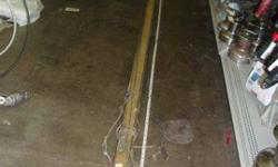 This is a nice 18' long mast off of a small sailboat. (type unknown)It comes with line and various bits of hardware as well as a seven day return policy.Only $300.00Item# HenJ-5Columbia Marine Exchange7911 NE 33rd Drive. Suite:150.Portland, OR 97211Across