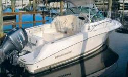 2005 Wellcraft 232 Coastal Outboard regularly professionally serviced. Equipped with heavy duty dive ladder. Boat was hauled out for bottom cleaning in June 2011. Ready to use as is. This listing has now been on the market more than a month. Please submit