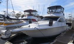 1989 Sea Ray 340 Sedan Bridge for sale in San Diego. View More Details and Photos at: www.BallastPointYachts.comFormerly a ?Fresh Water? boat for many years. Powered by twin Mercrusier 7.4L Blue Water Inboard motors with only 967 original hours. Extensive