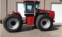 1998 CASE IH 9330, 1998 Case IH 9330 4WD Tractor, Row Crop Special, Good Glass,18.4X38Tires@20%, 240 HP, 4 Sets Rear Remotes, 12/3 Transmission, Steerable Front Axle, Needs Nothing.
