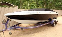 1994 Baja Hot Shot - 20' Speed Boat, Magnum 350 Alpha 1 V8 - most were only 4.3L V6's - Seats 5, Through the Hull Exhaust BRAND NEW! AM/FM/CD Stereo, Never Bottom Painted, Updated Looks, Trailer Included, Stainless Steel Prop, Just serviced by my marine