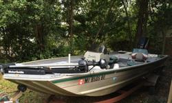 I'm looking to sell my 2000 fisher 16ft aluminum side console fast!!. The engine has just been serviced this past month which included new water pump, bilge pump, stater solenoid, spark plugs, lower gear oil and power trim fluid. Also, I had a compression