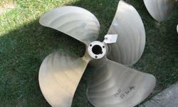 Two (2) New Nibral Propellers (R&L) Never Used, 28x35x2.57" Hubs. Both Left And Right, Four (4) Blade Propellers. $4900.00 Each or $9,000.00 For Both.