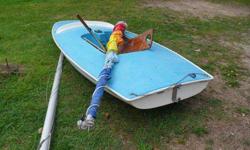 2 PERSON SAILBOAT IN GOOD CONDITION. MAKE OFFER 269-332-3811 or 201-2377 LISA OR DALE