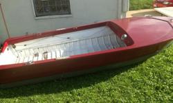 13 foot well built boat. Comes with 5 horsepower motor. $500 or tradecall or text 330-881-6348