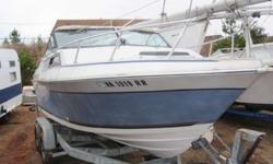 1984 Galaxy 20' Cuddy1984 Galaxy 20' Cuddy project boat. This boat is in attractive condition and has a solid floor. The cabin is also in terrific condition. It is ready for your Mercruiser engine and outdrive system. The trailer pictured is not included.