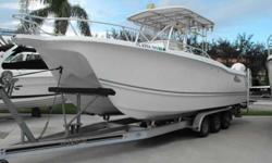 2007 Pro Sports 29 PRO KAT This is a one owner lift kept ProKat perfect for offshore fishing or a day at the sand bar. Very nice condition, low hours and easy to see at MarineMax Stuart. Trailer included! For more information please call: (772) 287-4495
