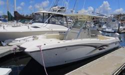 2006 World Cat 270 Tournament Edition for sale in San Diego, CA. Powered by twin Honda 225 VTEC 4stroke outboards with 1,210 hours. Full electronics package include Furuno NavNet w/Radar, Garmin GPS, Simrad autopilot, Icom VHF radio, and stereo. Sale