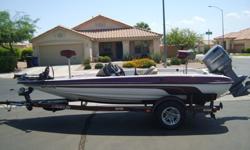 2000 Javelin Renegade R18 DC Bass Boat. Equiped with a Johnson 150HP Motor. The boat was recently recarpeted and the seats reupholstered in May 2012. The bunks were also replaced and recarpeted. It has a new impeller and the lower end oil was changed. It