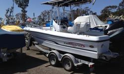 2003 Triumph 210 CC Very solid offshore fishing boat. Roplene construction. All foam filled. Go to www.Triumphboats.com and watch the video. Worlds toughest boat. This boat has 14 rod holders, for/aft deck lights, 5 large below deck storage/fish