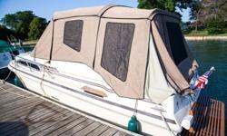 1983 Sea Ray Boat - Sundancer 245 with aft cabin. Very well maintained boat, runs great.