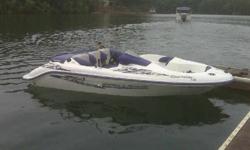 2001 Sea Doo Sportster LE Jet Boat 14ft. 4 seats3rd owner (in the same family). Only 20 months of total use/warehouse stored otherwise. 100% freshwater use. Average wear & tear, very few nicks/scuffs on fiberglass. Kept on Lake Allatoona last 3 summers &