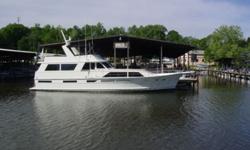 This is your chance to own a classic fiberglass motor yacht - One of the largest and most luxurious Pacemakers ever made. She is 70 ft overall length with bowsprit and swim platform. Perfect for liveaboards, she is currently out of the water and available