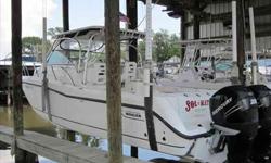 2005 Boston Whaler 305 CONQUEST This is a very well-cared for 2005 Boston Whaler 305 Conquest...Known as the Unsinkable Legend, this is a boat that will handle anything you care to throw at it...Both engines and the diesel generator were serviced 3/12 so