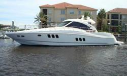 2008 Sea Ray 600 SUNDANCER Special K is a beautiful, well maintained 60 Sundancer, with all the options and only 435 hours. The white hull shines like new and the black canvas adds to its rich look. The two large retractable skylights give an open air