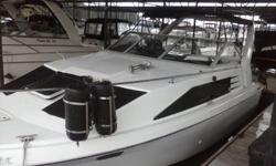 '87 Bayliner 2655 cruiser powered by a great running V-8 engine system. Amenities include air, bimini top, compass, ship to shore radio, depth finder, fish finder, galley, head, etc. This is a solid older boat in good condition; sleeps six. In the water