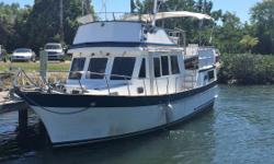 What are you waiting for? Pack your bags and load up on provisions. This boat is fully stocked including cookware, plates, utinsils, linens, propane tanks and an array of spare parts. Everything in good working order and is ready to go. Boat has current