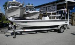 2010 Hann 18 Flats with a 2014 Mercury 150 4 stroke with only 31.2 hours. Every boat Hann builds is semi-custom. No two boats are alike. Every boat starts with a bare hull, and there hulls are proven with thousands of hours of commercial service in some