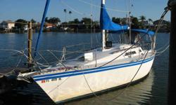 Zig Zag is in super condition, very well maintained, super easy to sail, excellent club racer, day sailor or coastal cruiser. She?ll amaze you how smoothly she sails gliding with effortless energy, even for a solo sailor. The mainsail and jib easily