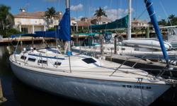 Minnow has just returned (6/18) from a 6 month cruise that originated in Texas. She was sailed throughout the Florida Keys and The Bahamas.
The owners have had their sailing experience, and are ready to move on.
If you are looking for an affordable 36