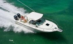 IMAGES ARE FACTORY BROCHURE PICTURES. THIS STOCK # FEATURES FULL HULL COLOR WHITE WITH BLACK / PLATINUM BOOT STRIPE,RIVIERA NAVY INTERIOR ADDED OPTIONS ARE RAYMARINE C90 WIDESCREEN PACKAGE, BLACK SIDE CURTAINS AND BLACK HARDTOP CONNECTOR. Stock ID: N2121