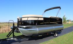 2017 Bentley 200
Black with black rails, tan SE upholstery, matching beige carpet, 25" pontoons, front docking lights, stereo with 4 speakers, bimini top and changing room.
Price does not include trailer.
Delivery available. You can see all our boats,