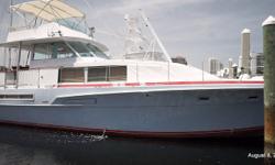 PAULIE'S PAULIE is a combination of the Sea-Keeping vessel and
Comfortable Living Space you have been looking for.
With the lines of the Classic Bertram 46', careand updates, PAULIE'S PAULIE deliversa Ready-To-Go Great Loop, Island Cruiser or Comfortable