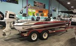 Get out on the water today with this 2000 Stratos 21 SS Extreme bass boat. This boat is equipped with a storage tackle center, bait tank, depth sounder fish finder and much more. Stop in and take a look today!
All boat prices exclude freight, prep,