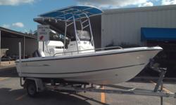 Very Clean 2008 Sea Hunt 172 Triton Center console w/2008 Yamaha 90HP 2 Stroke Engine and Aluminum Trailer. Options include T-Top, GPS, VHF radio, Leaning Post.Engine has had full Service and is ready to go.Everything is in good condition!