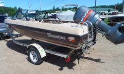 Get the family out on the water for not a lot of money. Powered by a 90hp Mariner.
Beam: 6 ft. 6 in.
Hull color: Brown
Stock number: Towbridge
