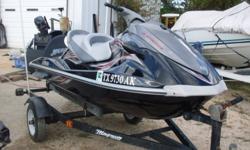 2007 Yamaha VX Cruiser, 110HP Four Stroke, 37 Hours, Includes Trailer. Can be sold without trailer for $3900.
Hin: YAMA2479J607
Beam: 4 ft. 0 in.
Fuel tank capacity: 19
Standard features: ~The Powerplant The FX CruiserÂ® is powered by the Yamaha